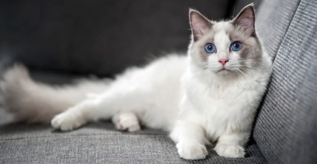 Brown Ragdoll Cat