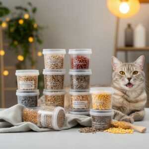Types of cat litter