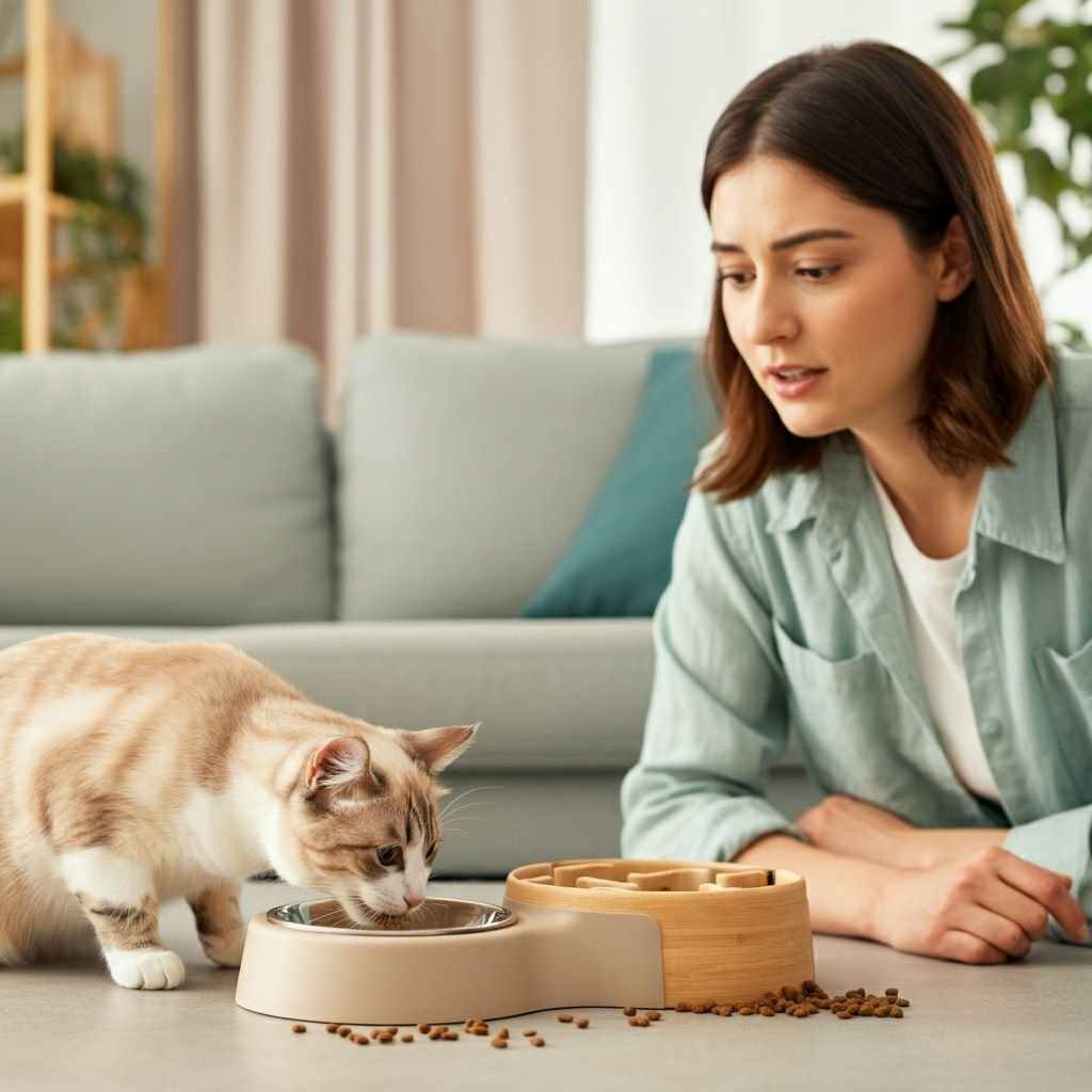 Cat Vomiting Food