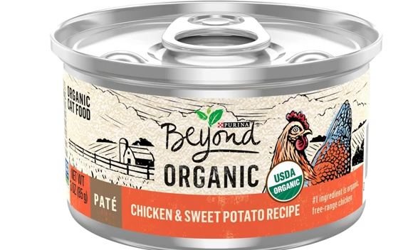 Organic cat food