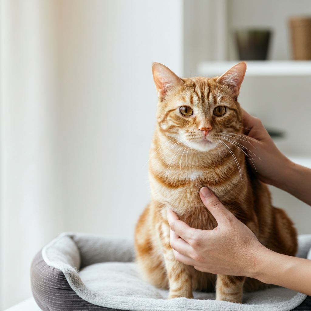 heavy breathing cat