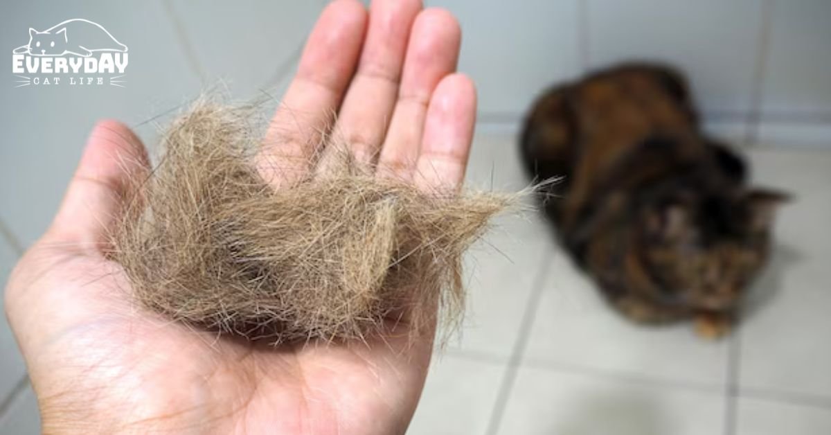 Cat losing fur